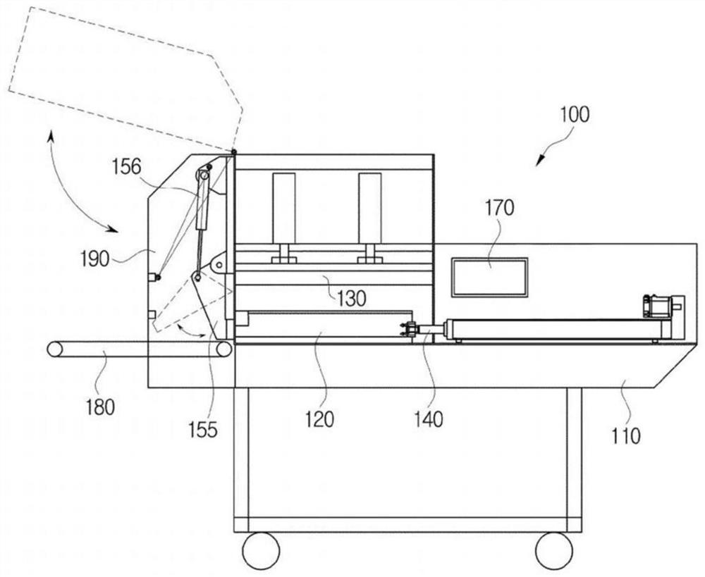 Fixed-quantity meat slicer for chilled meat