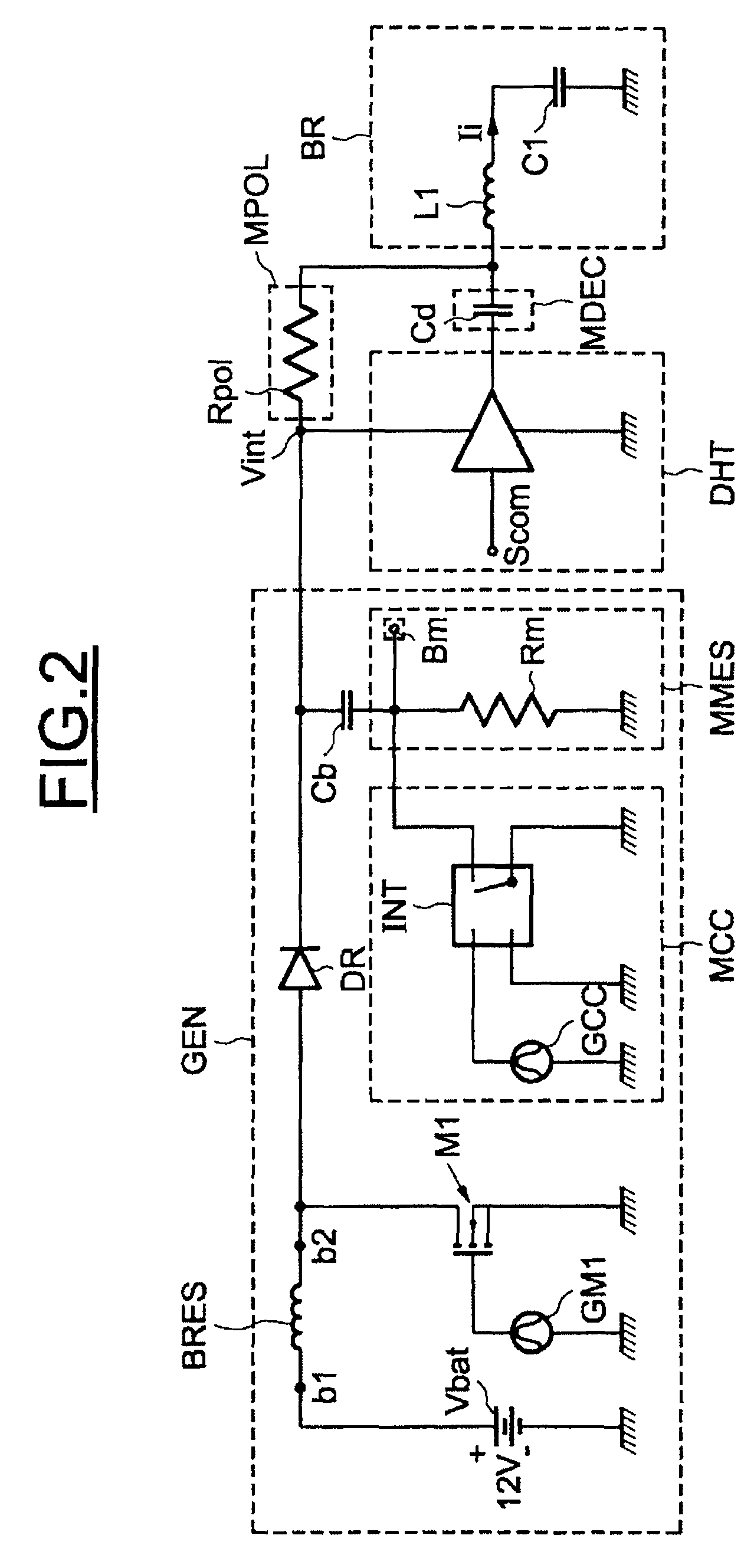 Method for measuring an ionization current of a spark plug of the type with resonant structure and corresponding device