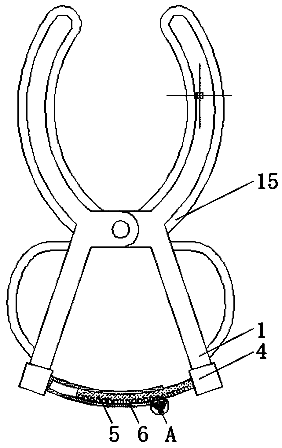 Device for assisting obstetrician in fetal head delivery during clinical cesarean operation