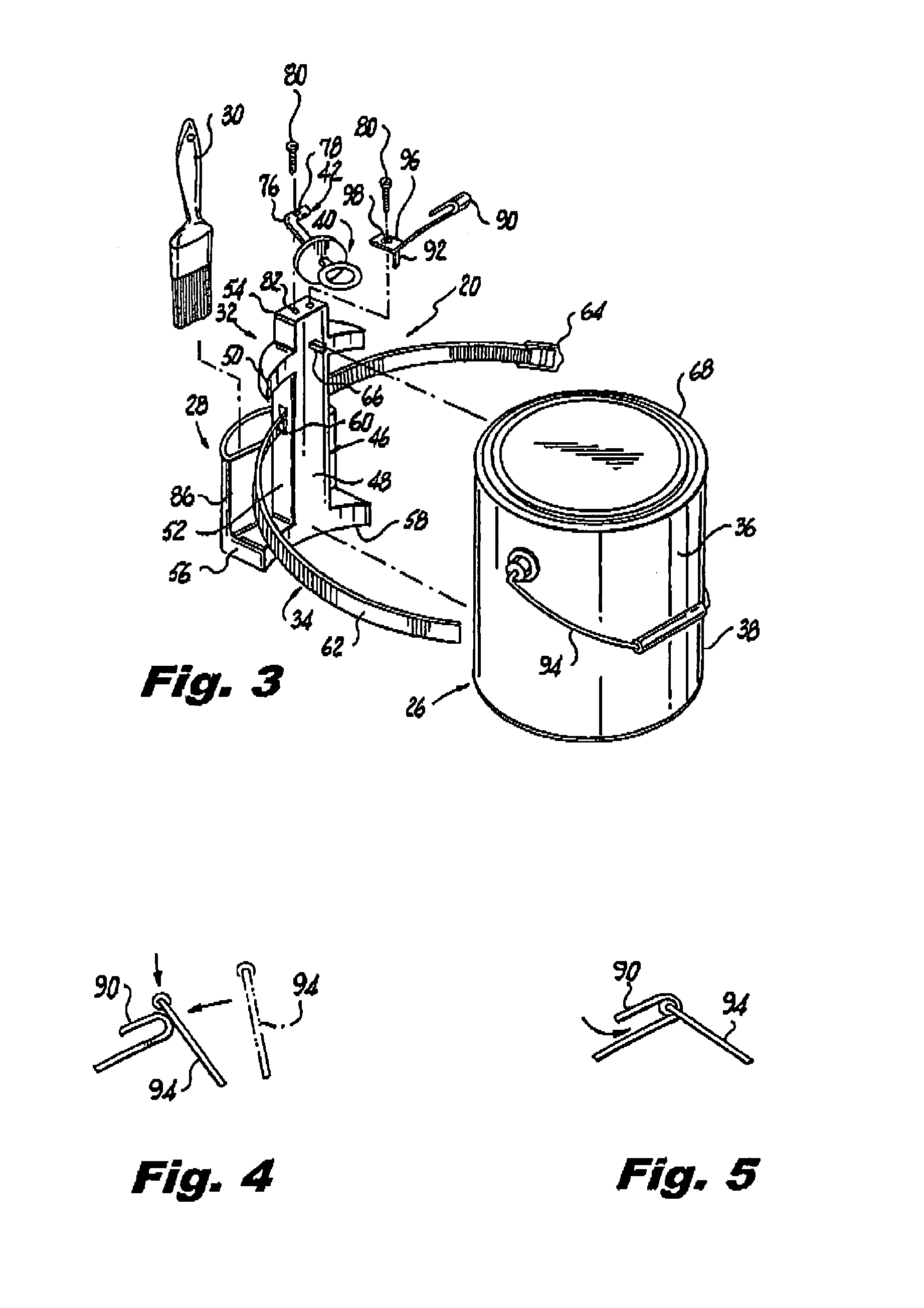 Apparatus for delivering paint to a paint roller directly from a paint can with a compartment for holding a paint brush