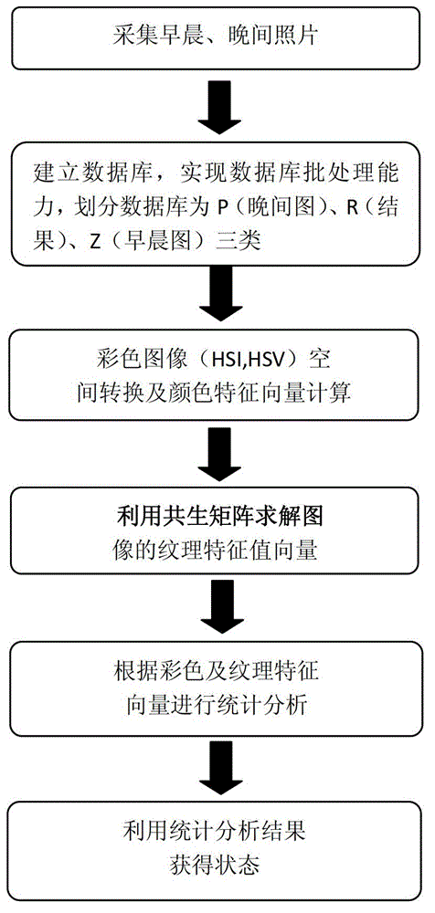 Image processing method based on face image characteristics