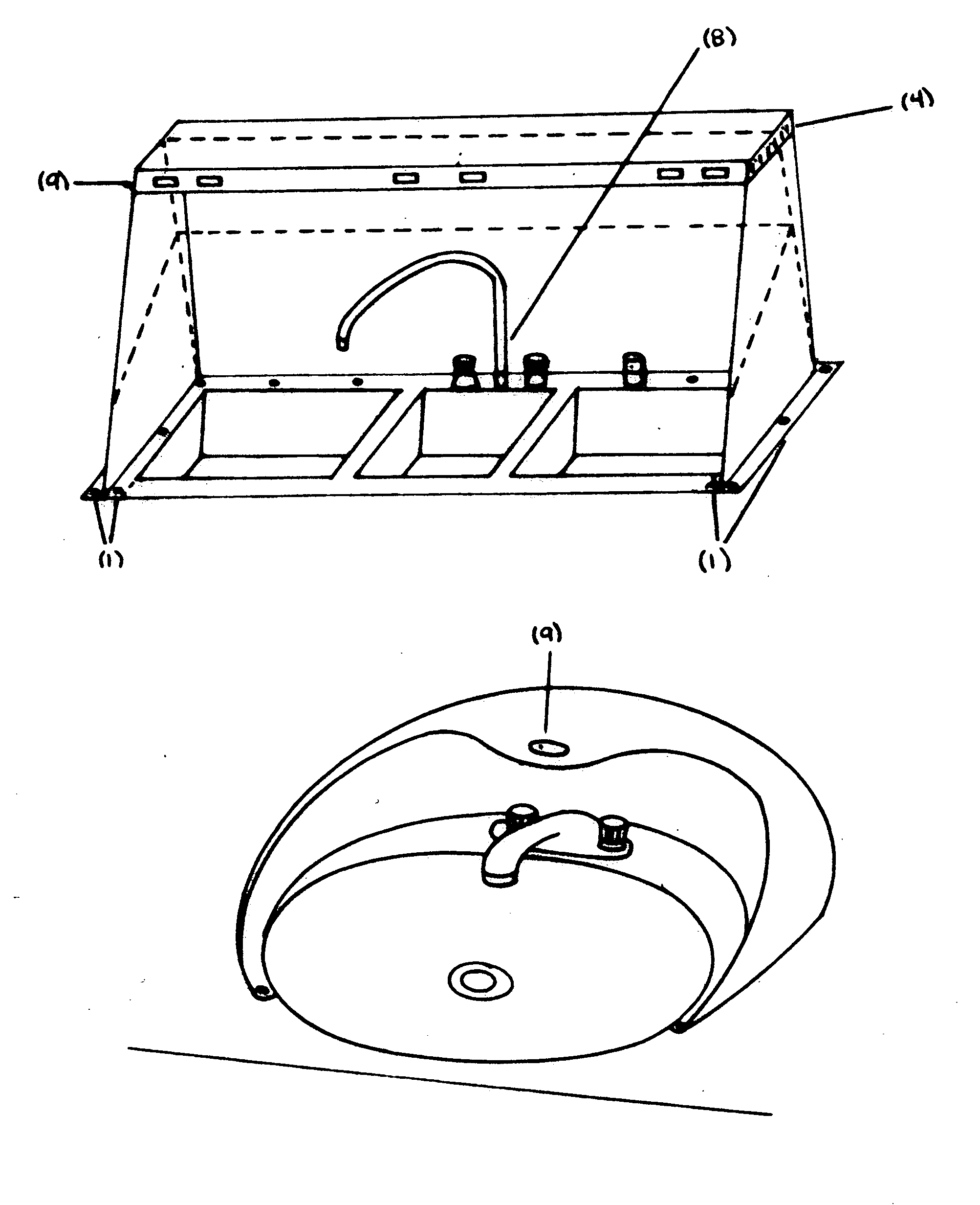 Sink and lavatory shell