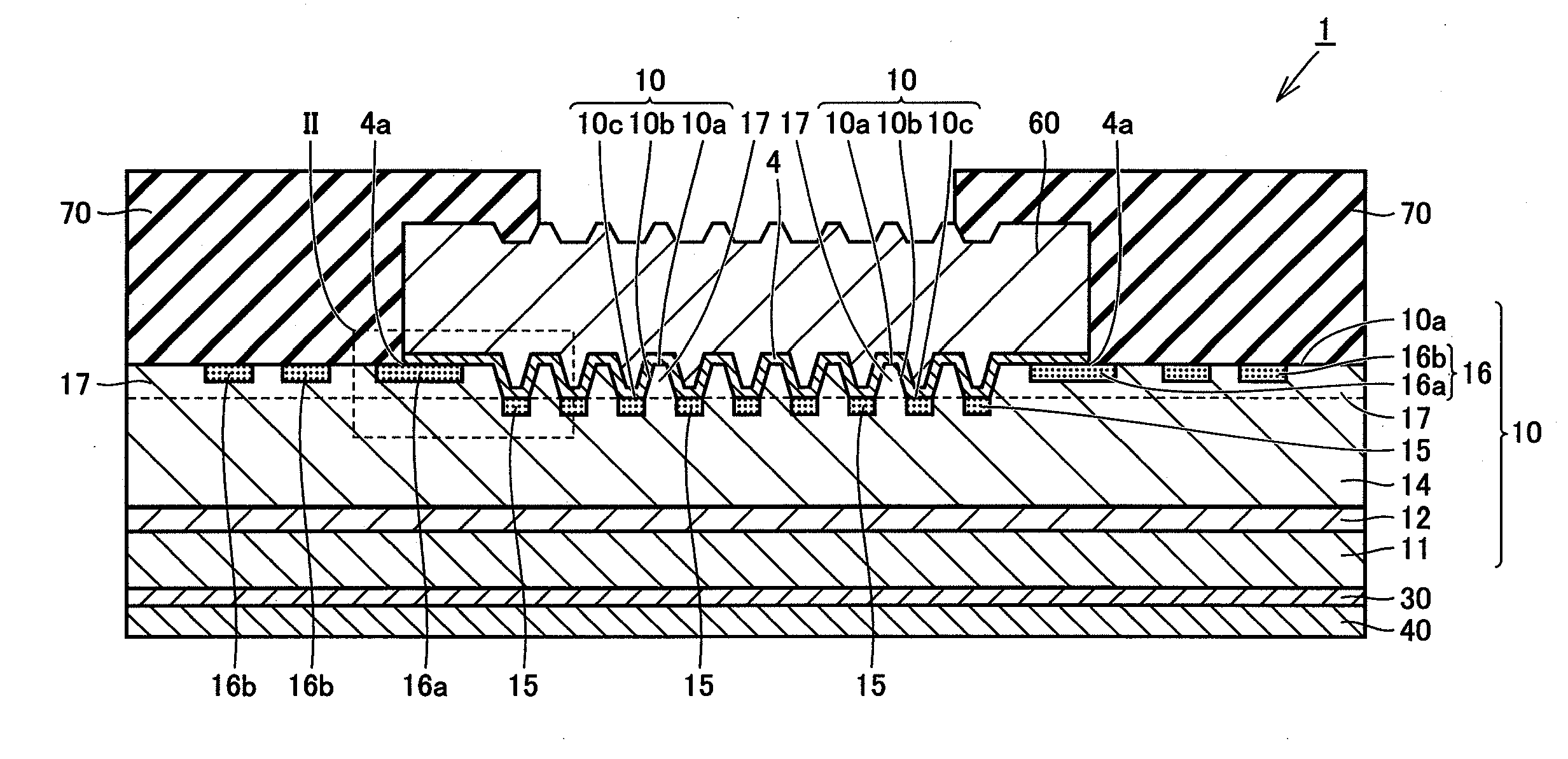 Wide gap semiconductor device and method for manufacturing same