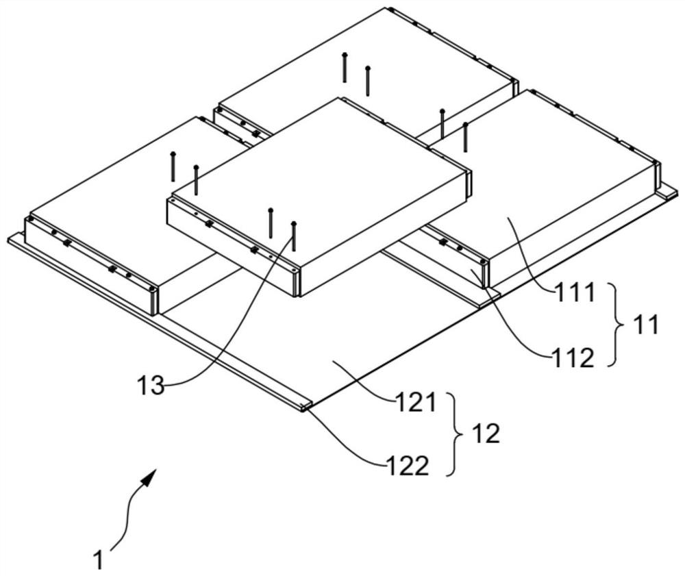 Battery pack, battery pack mounting structure and battery pack mounting method