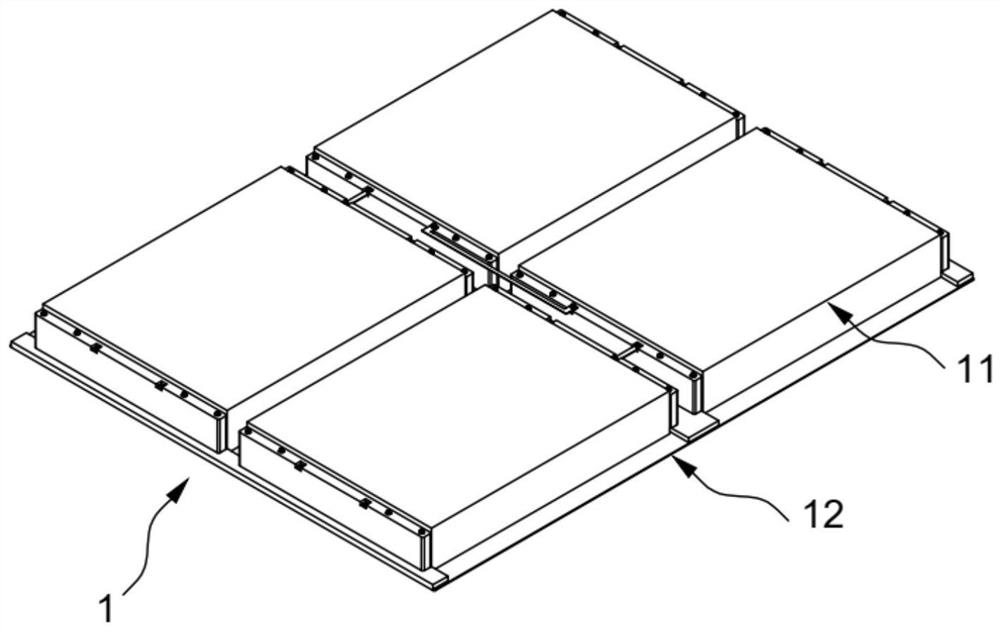 Battery pack, battery pack mounting structure and battery pack mounting method