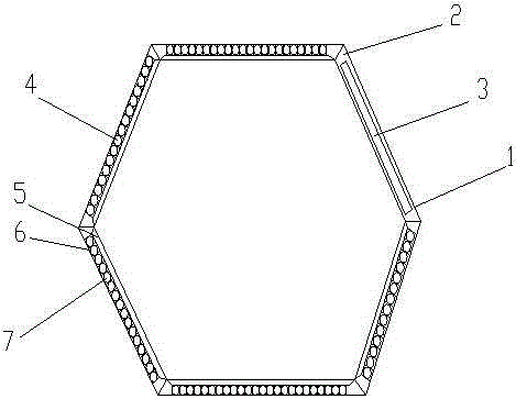 Electroplating roller with cellular filtering holes