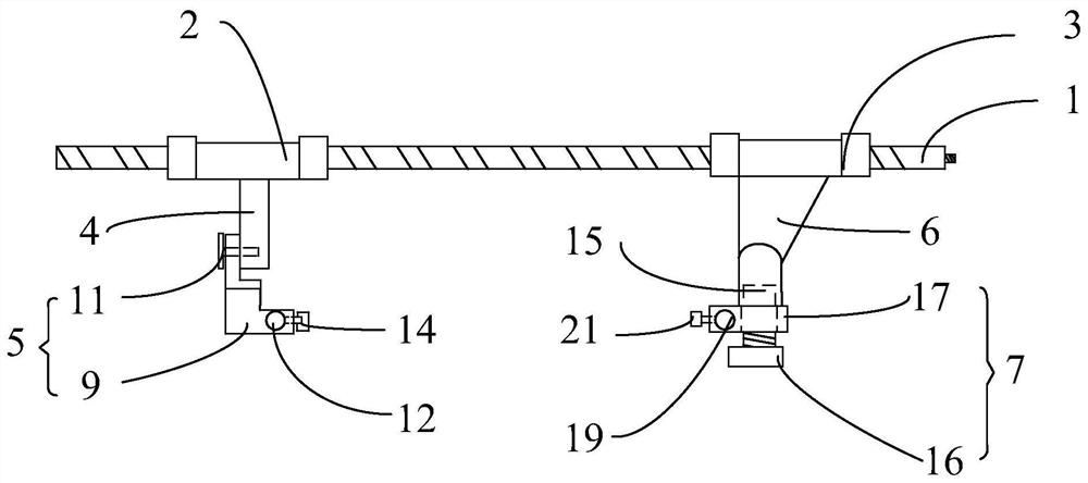 External fixator for pelvic fracture