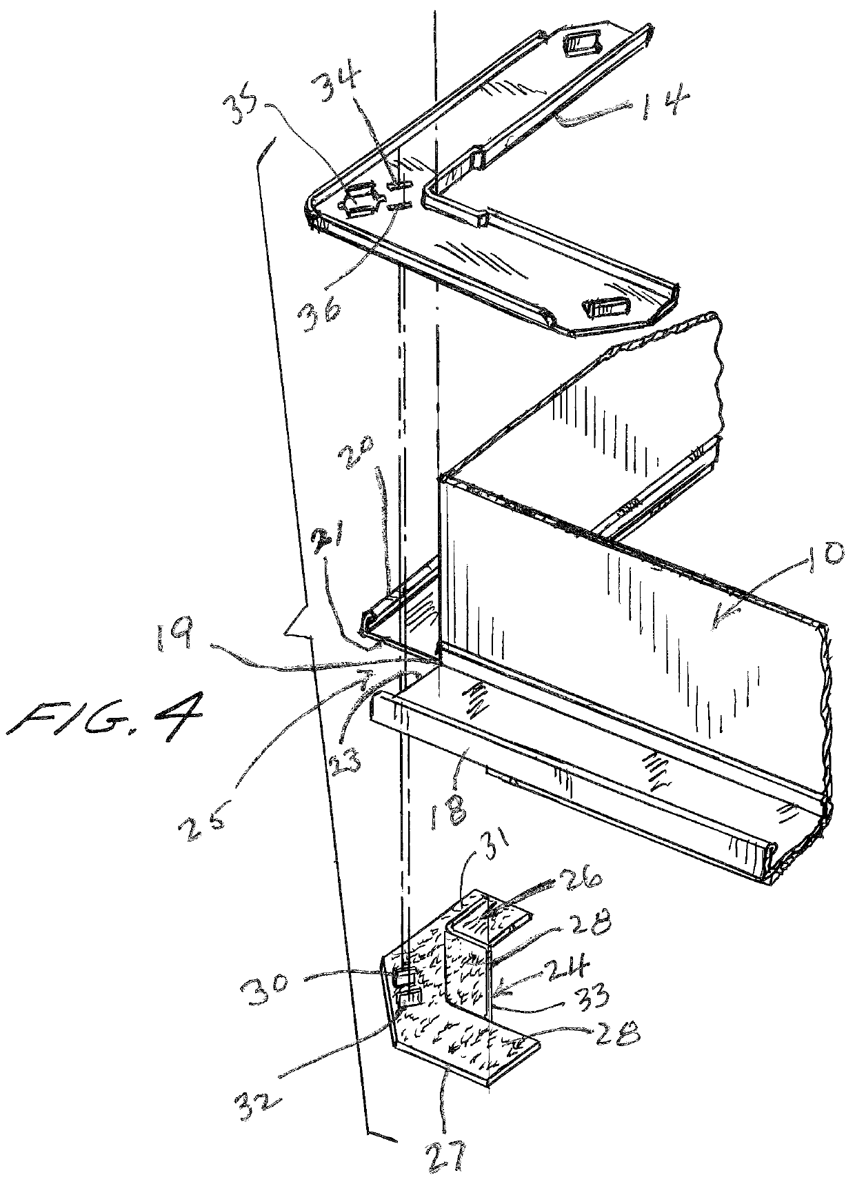 Corner seal device for ductwork for conditioned air and method of assembly of such ductwork to prevent air leaks