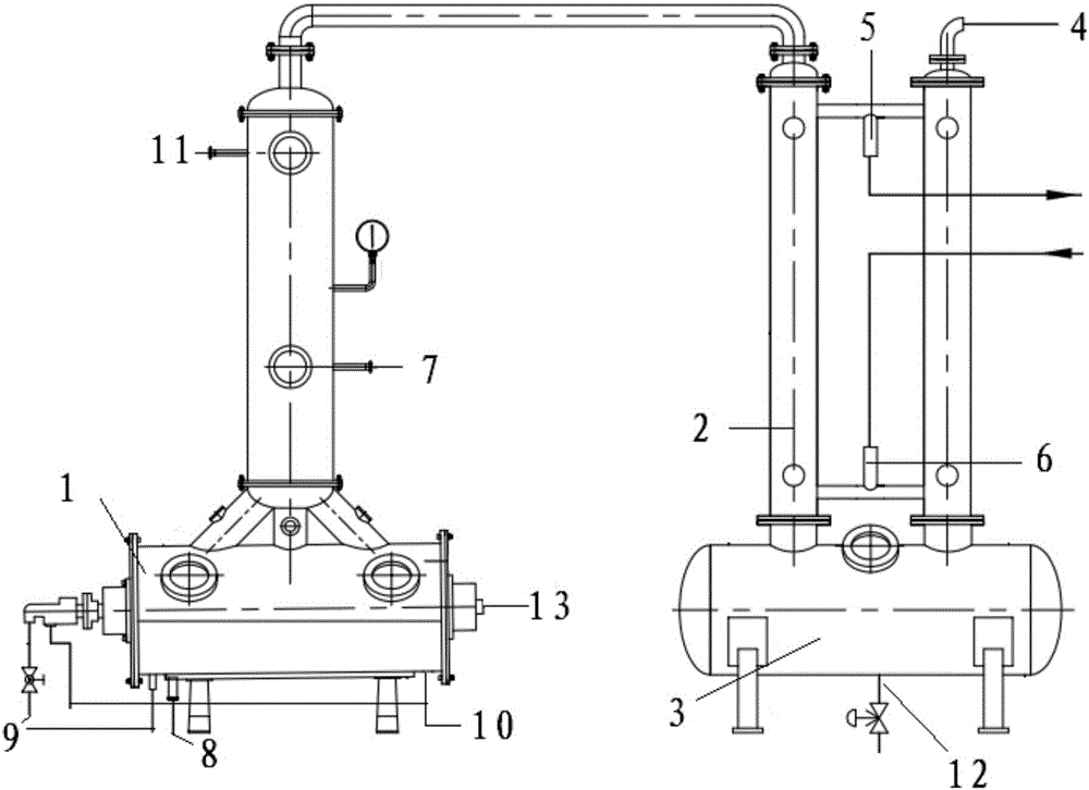 Concentrated hippophae rhamnoides fruit juice, preparation method of concentrated hippophae rhamnoides fruit juice and juice concentrating device