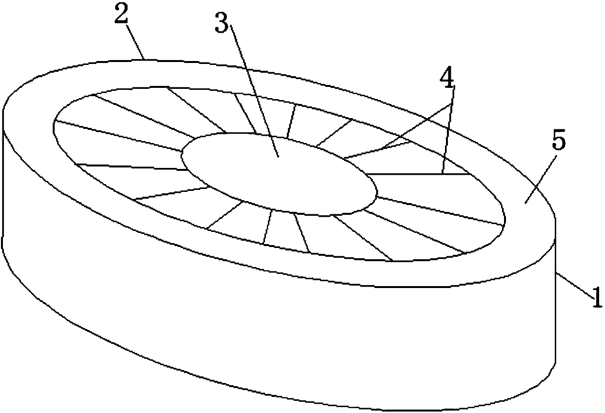 Double-layer water-cooled fire grate based on vertical coal-fired boiler