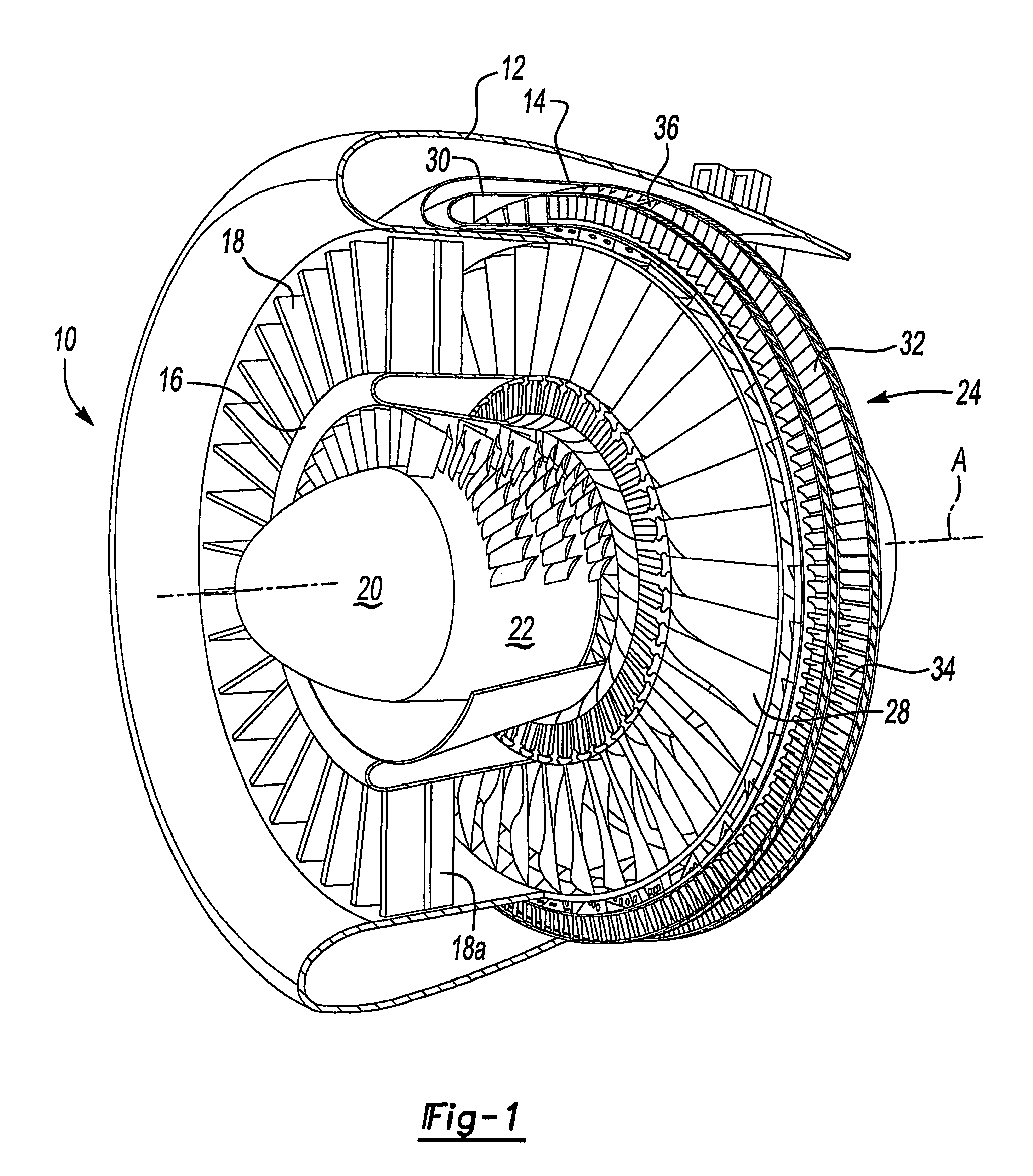 Annular turbine ring rotor