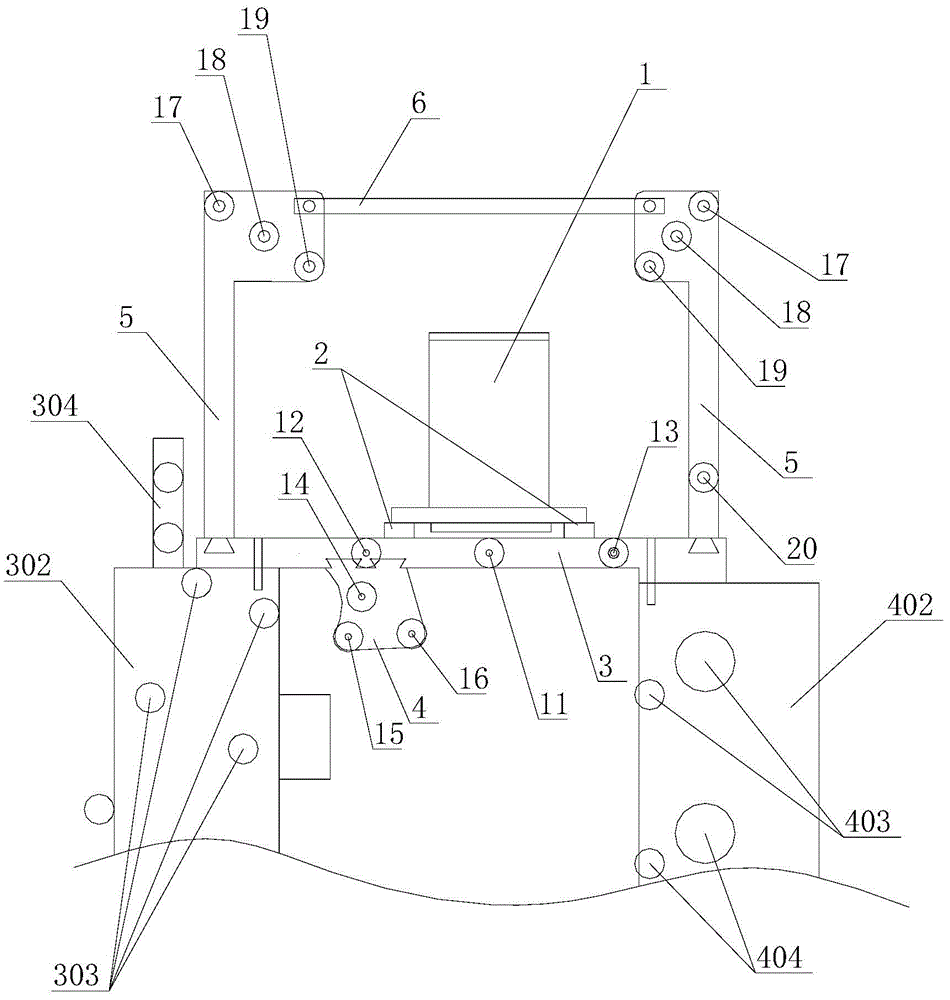 Device with association tosupporting multi-paper-path digital printing and digitalized traditional rotary press