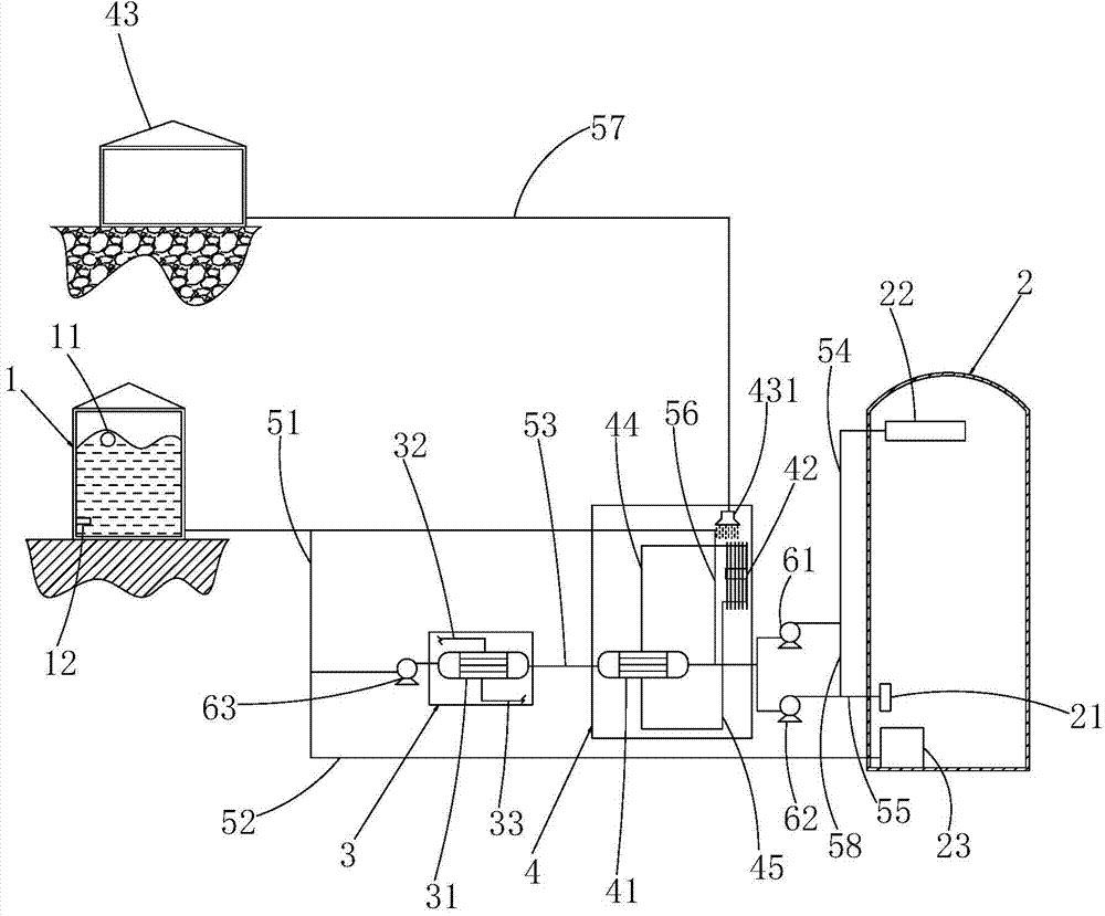 Nuclear power plant passive final hot trap cooling system and method
