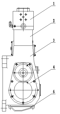 Ultrahigh pressure three-plunger water pump