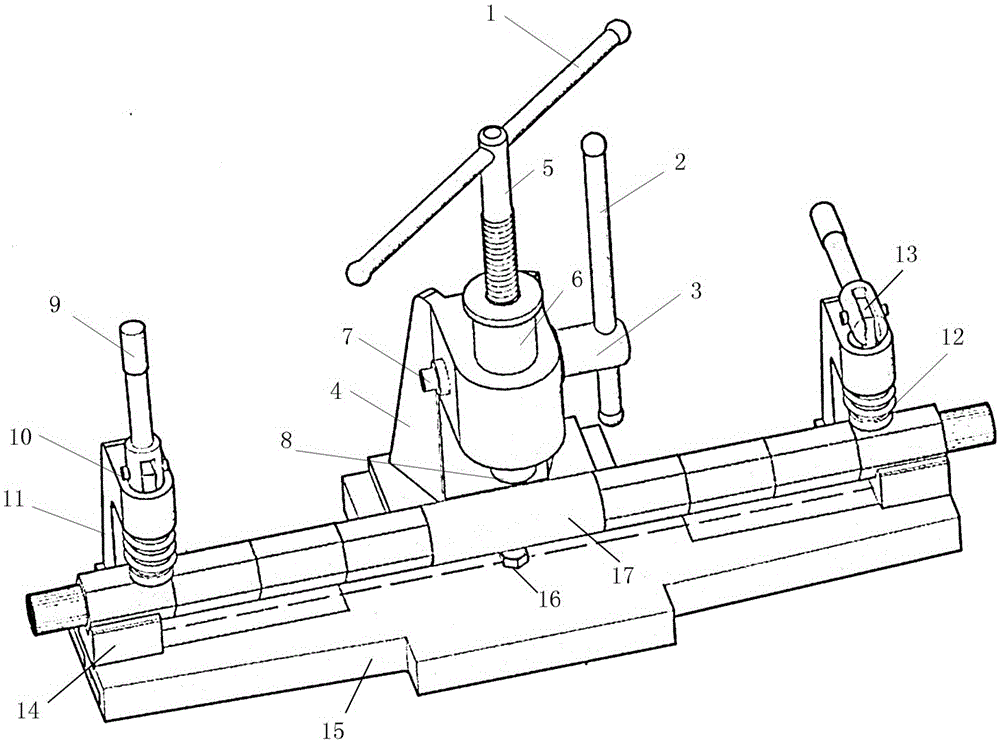 Portable Wire Hydraulic Linear Connector Straightener