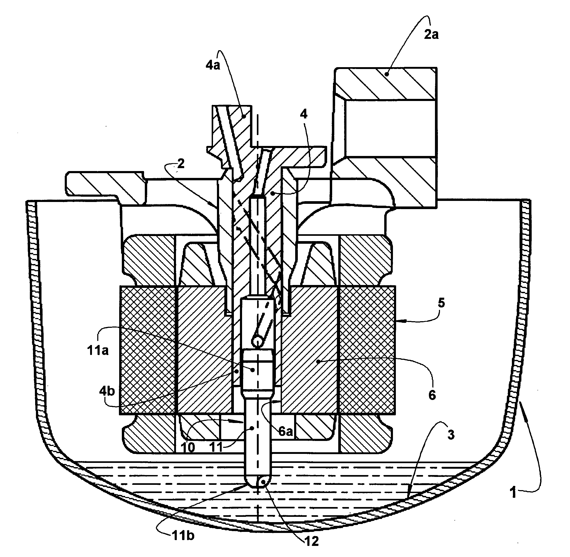 Oil pump for a refrigeration compressor