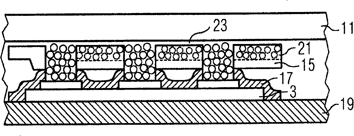 Explosion-proof module structure for power components, particularly power semiconductor components, and production thereof