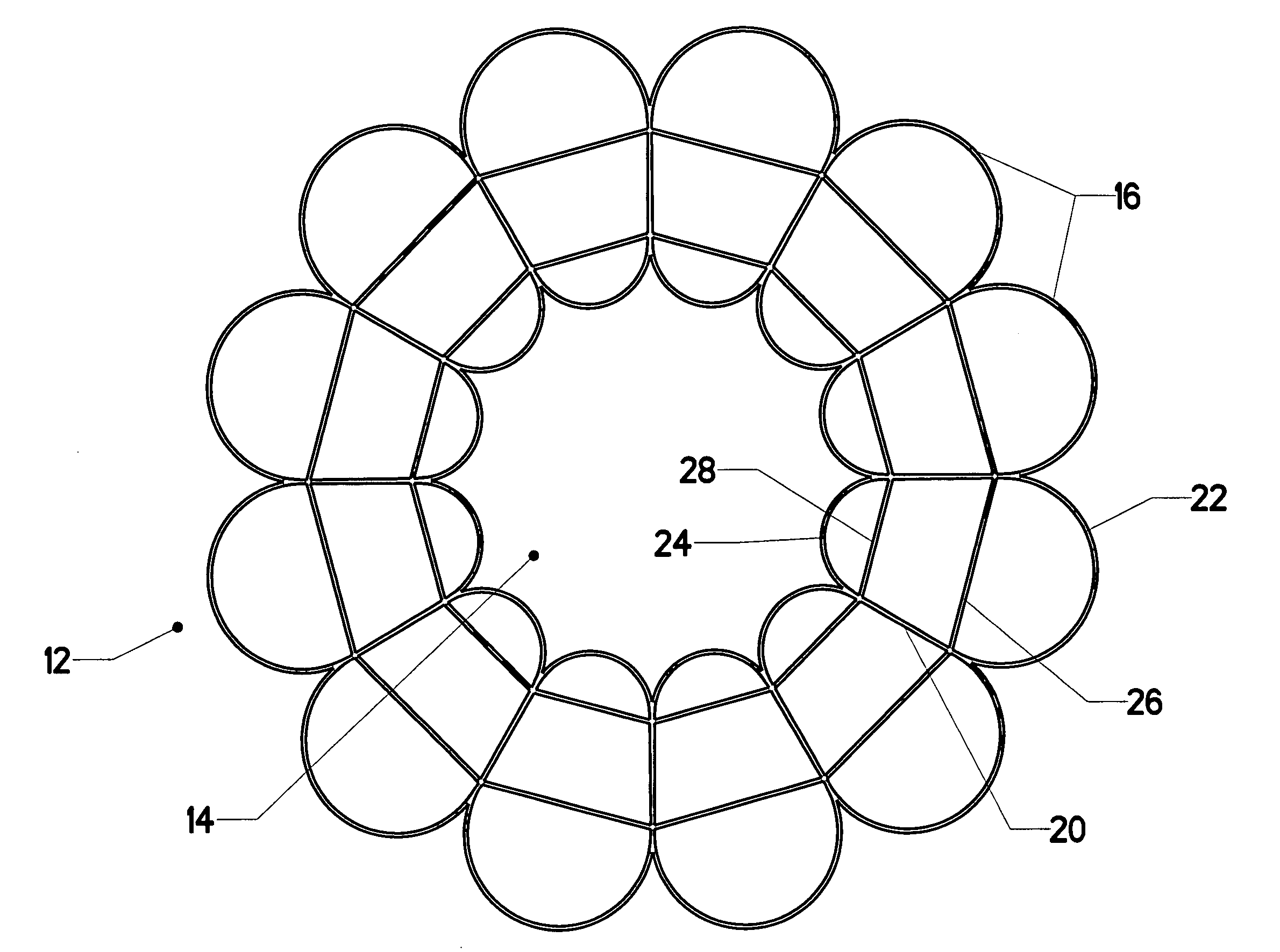 Light-weight vacuum chamber and appalications thereof