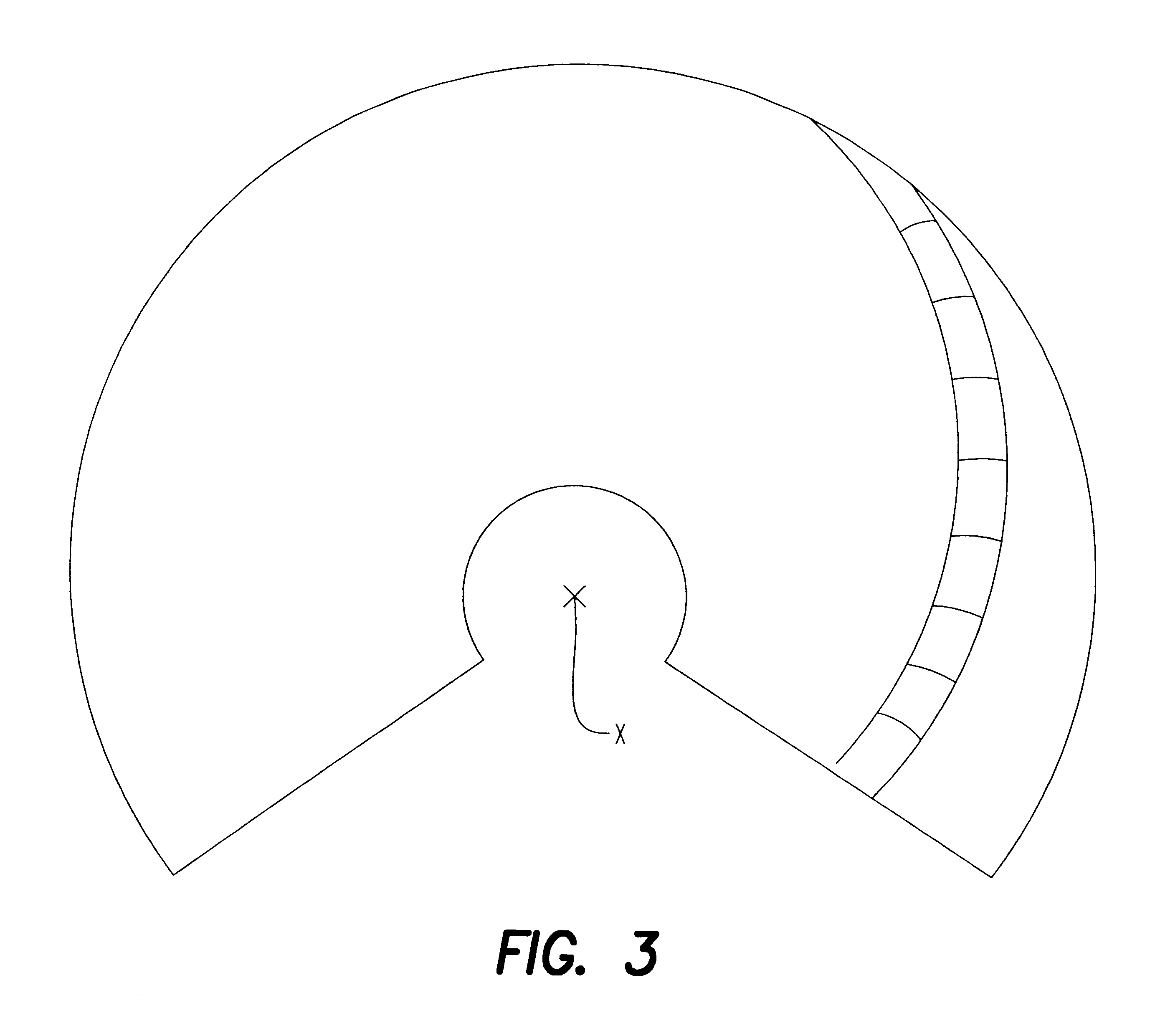 Optical design for a reflector for reflecting light beams