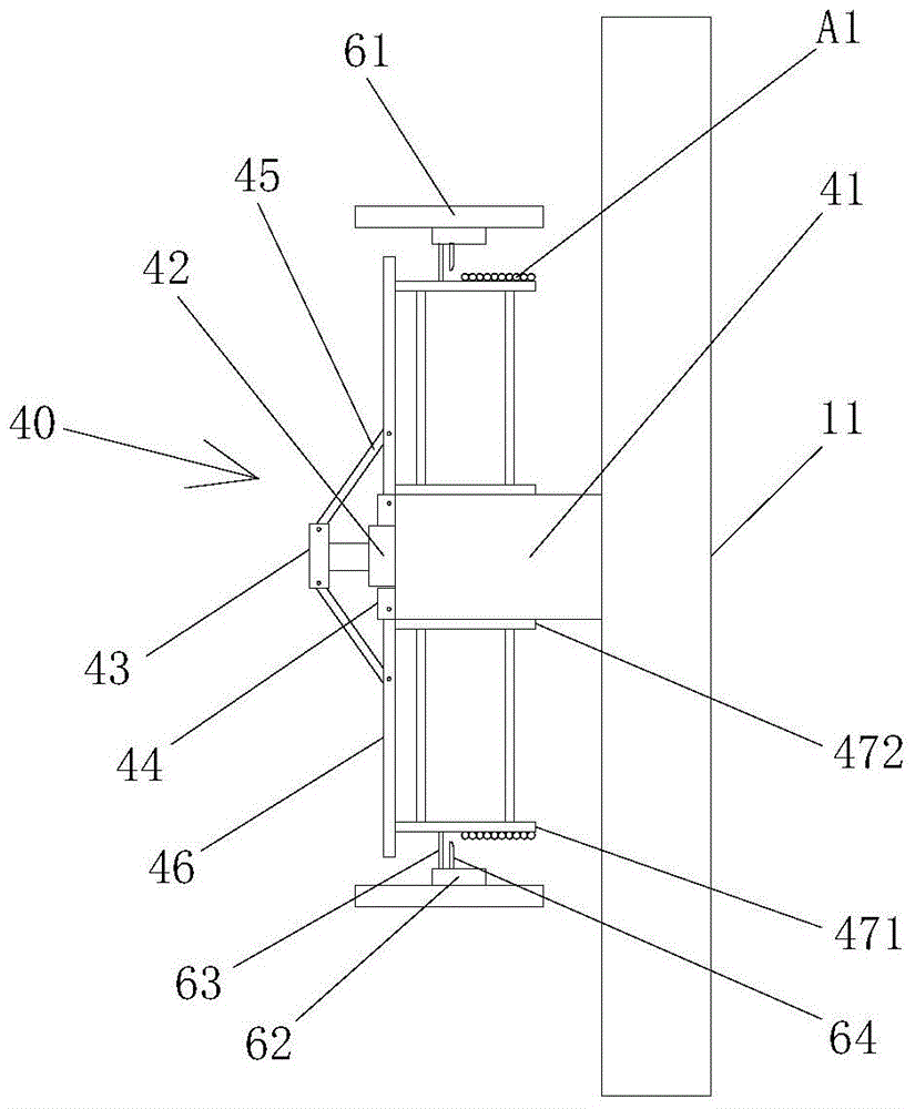 Cylindrical reinforcement cage welding equipment for concrete load-bearing columns of highway bridges