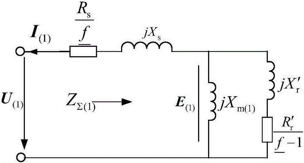 Design method for achieving single-phase operation of star-connection three-phase asynchronous generator