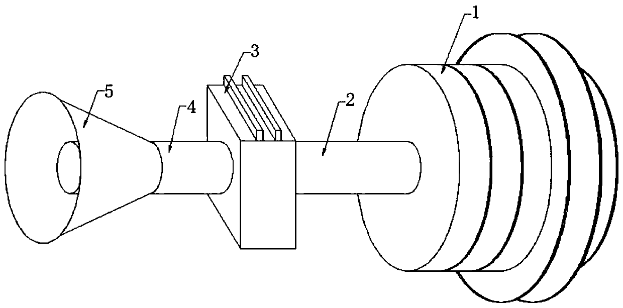 A medical breathing apparatus