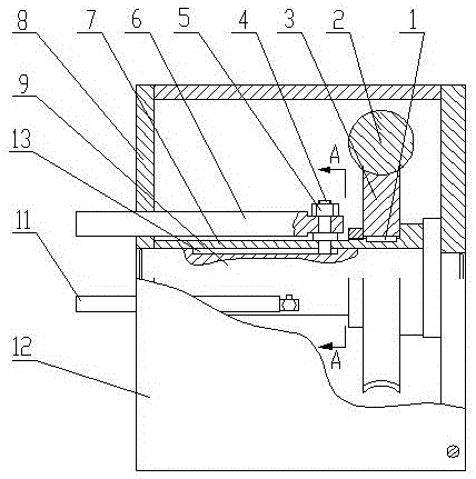 Coaxial cylindrical cam device with multiple pushing rods