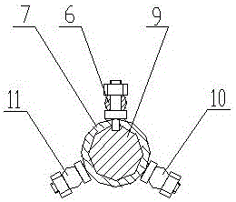 Coaxial cylindrical cam device with multiple pushing rods