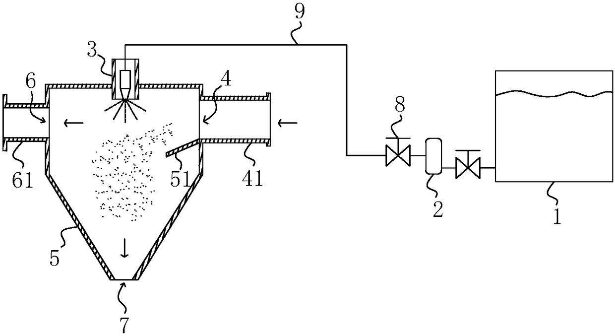 Inorganic lightweight aggregate spray cooling system and inorganic lightweight aggregate spray cooling method