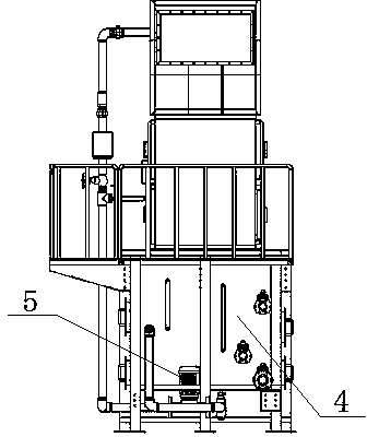 Large-scale equipment for filtering air odor and pollutant