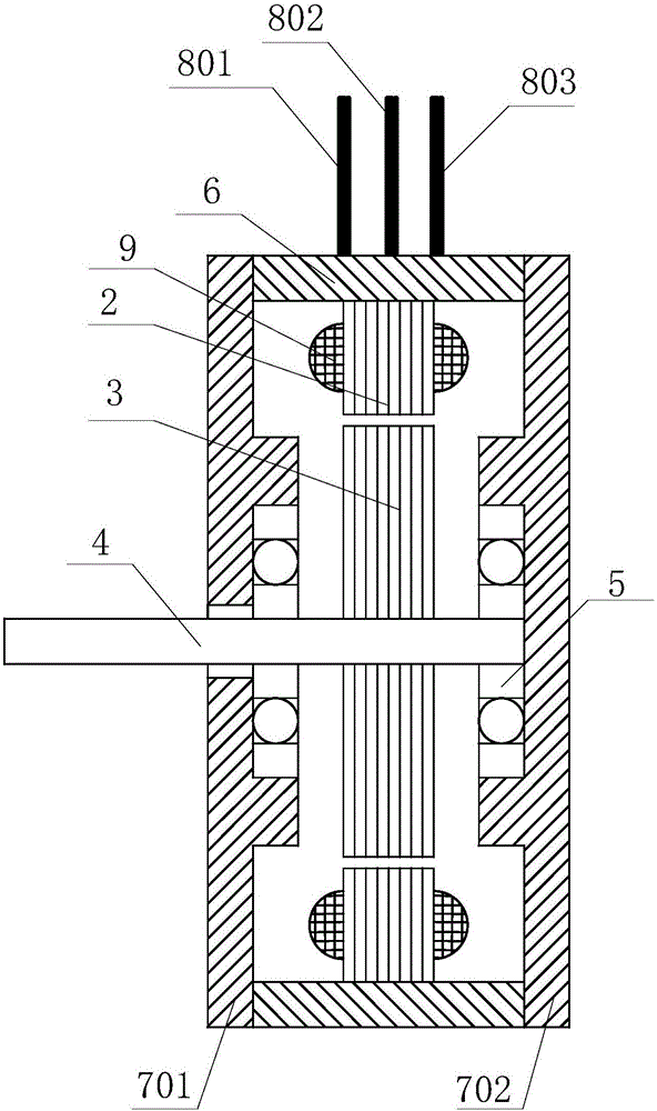 Rotary transformer and rotation body with same