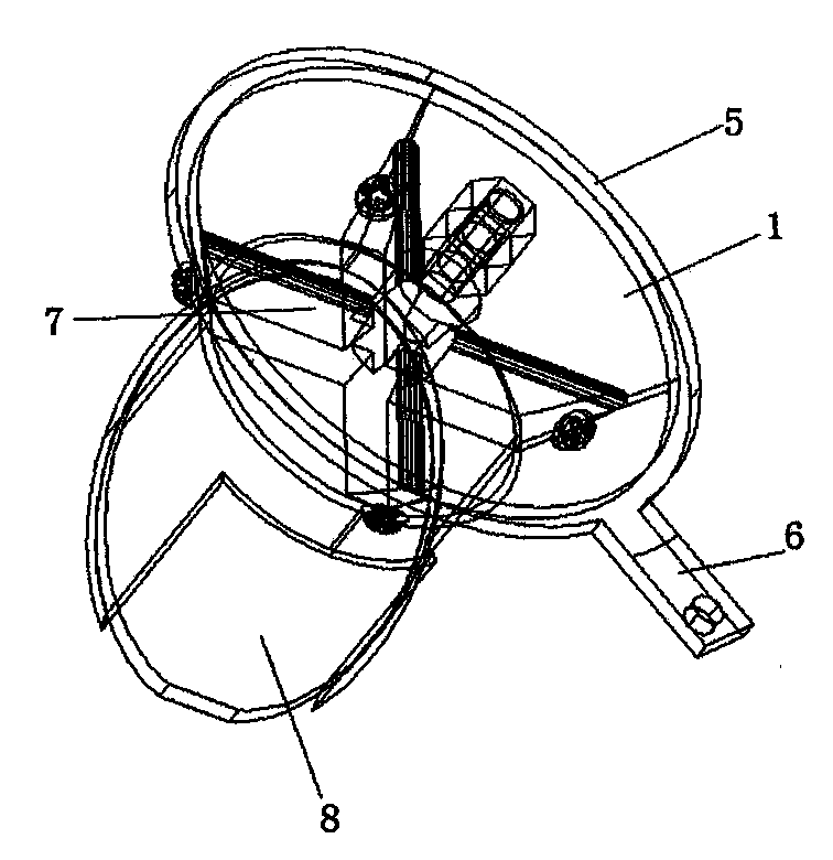 Material sowing rotary adjusting mechanism of adjustable seeding and fertilizer applying machine