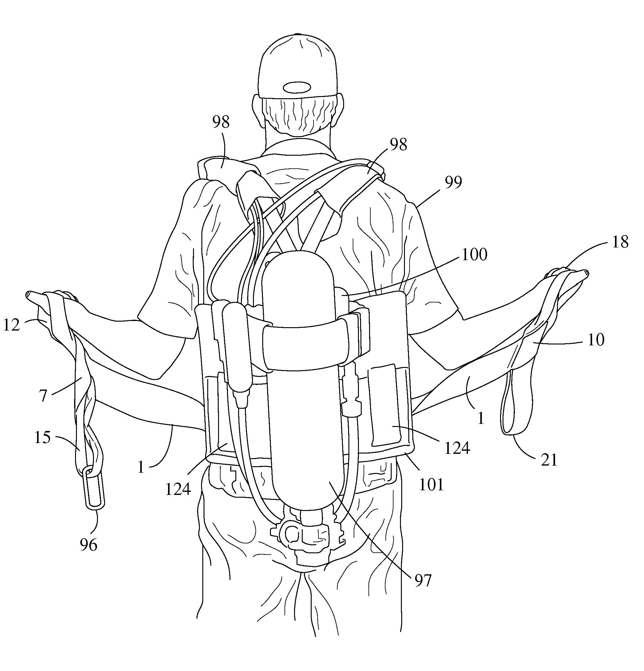 Fireman's safety apparatus and methods of use