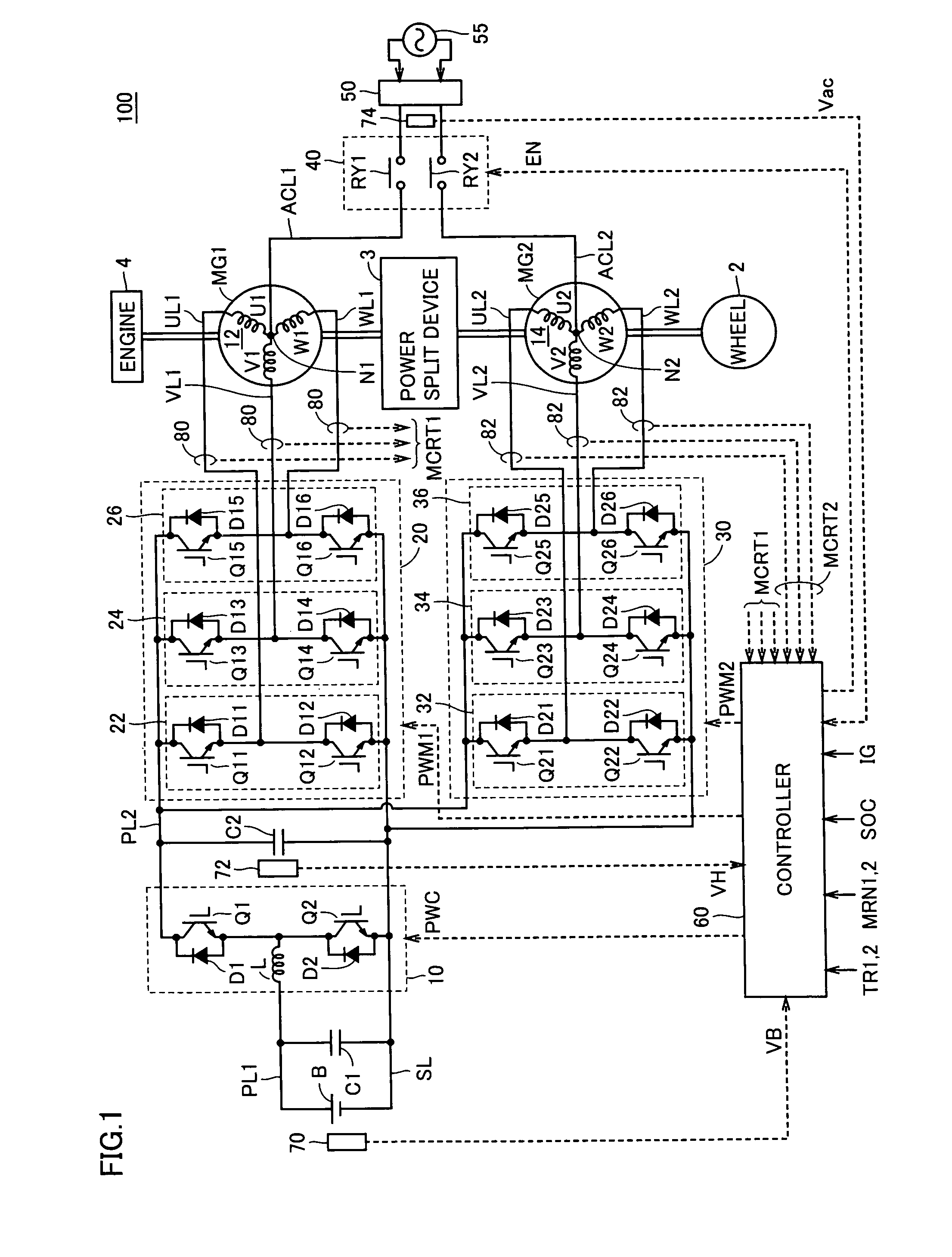 Charge control apparatus, electrically powered vehicle and electric storage charge control method