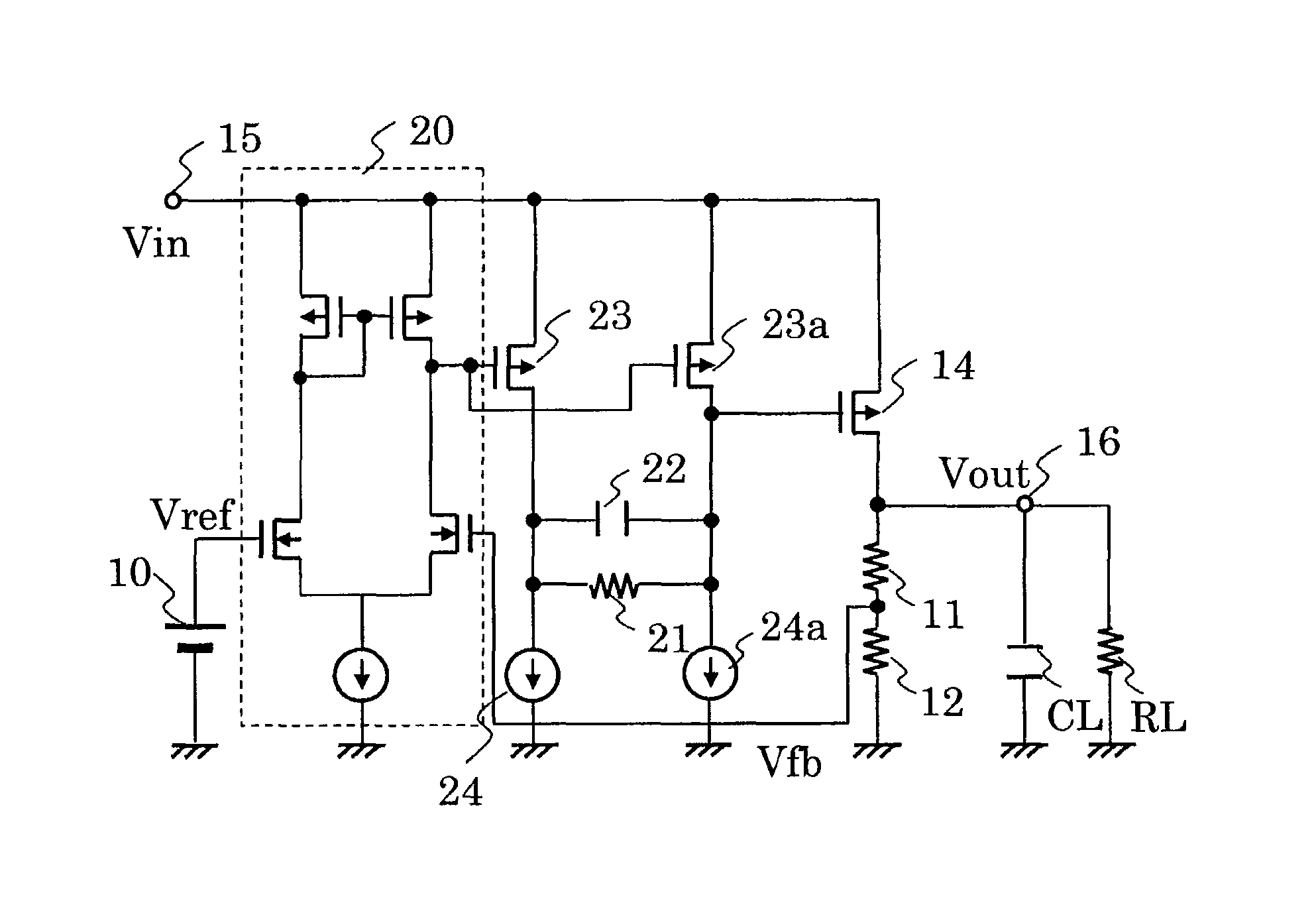 Voltage regulator with transient response