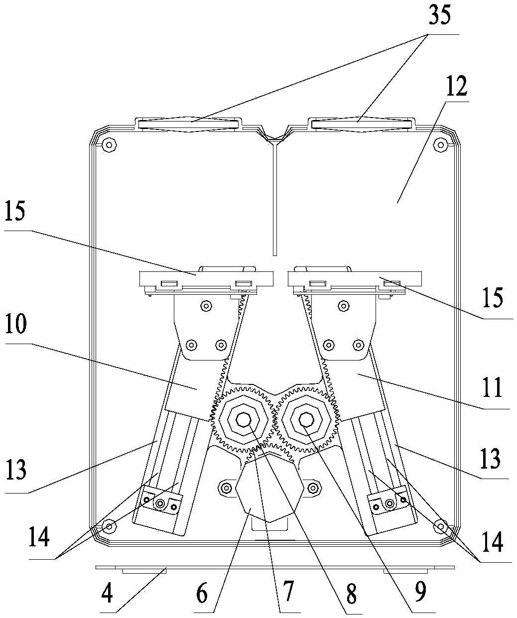 VR eye test and treatment device and its visual acuity self-test method