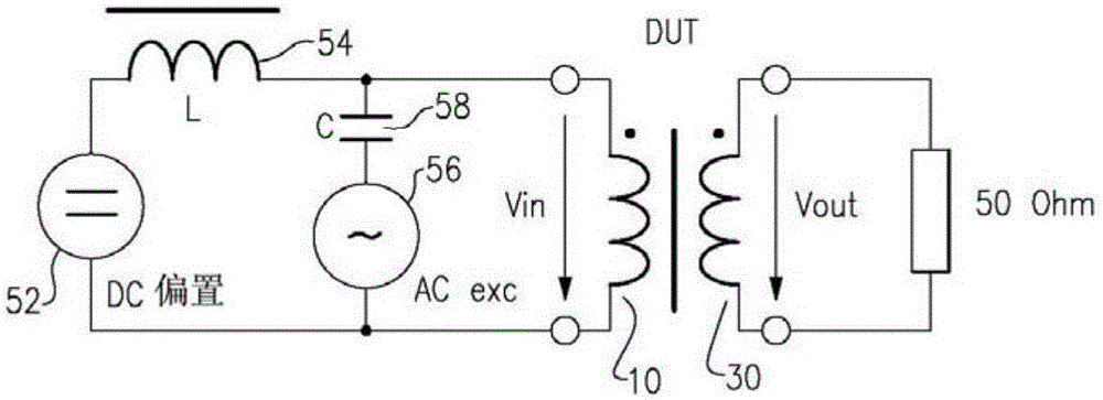 An inductive component for use in an integrated circuit, a transformer and an inductor formed as part of an integrated circuit