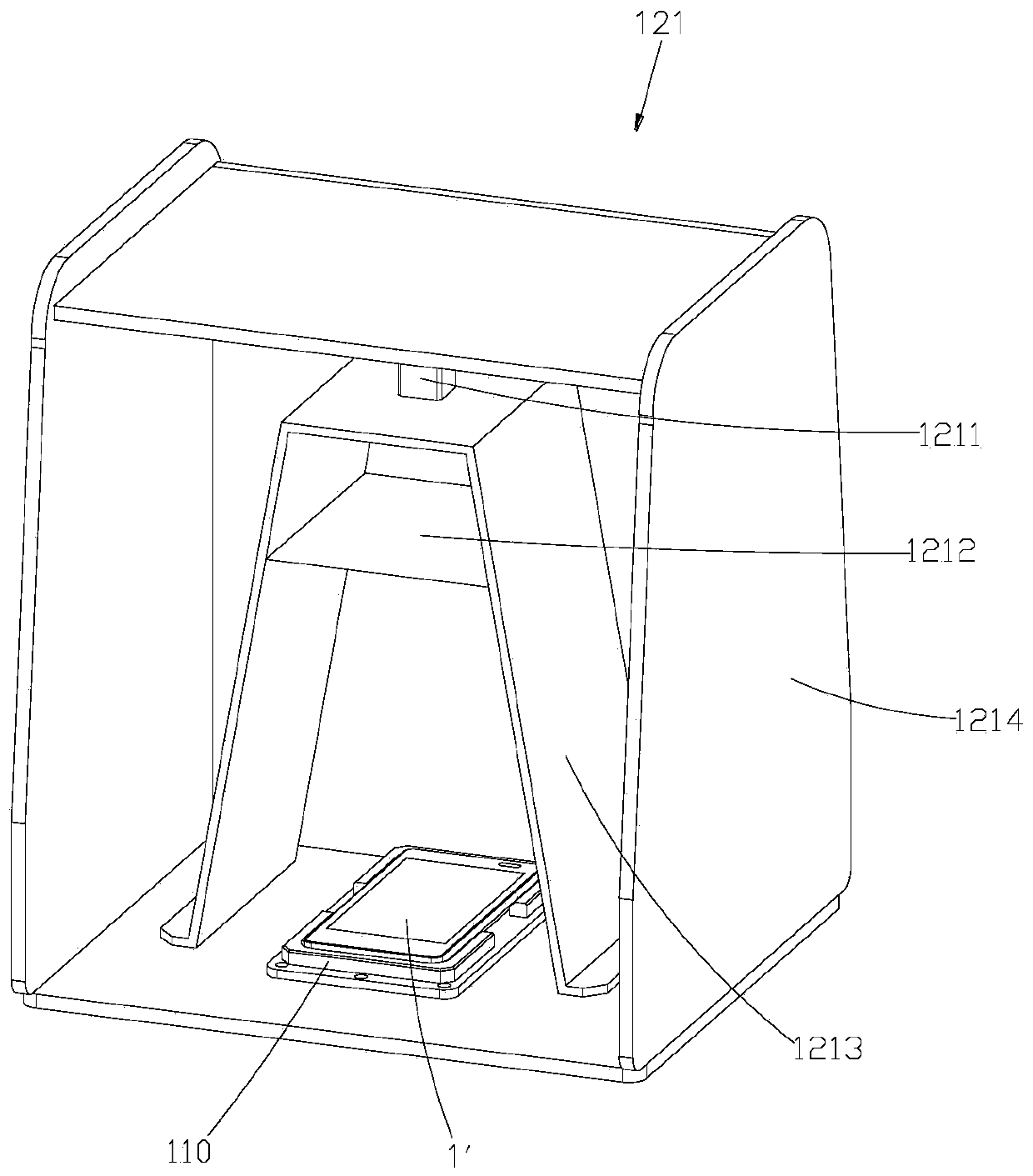 Spectroscopic device detection system and detection method