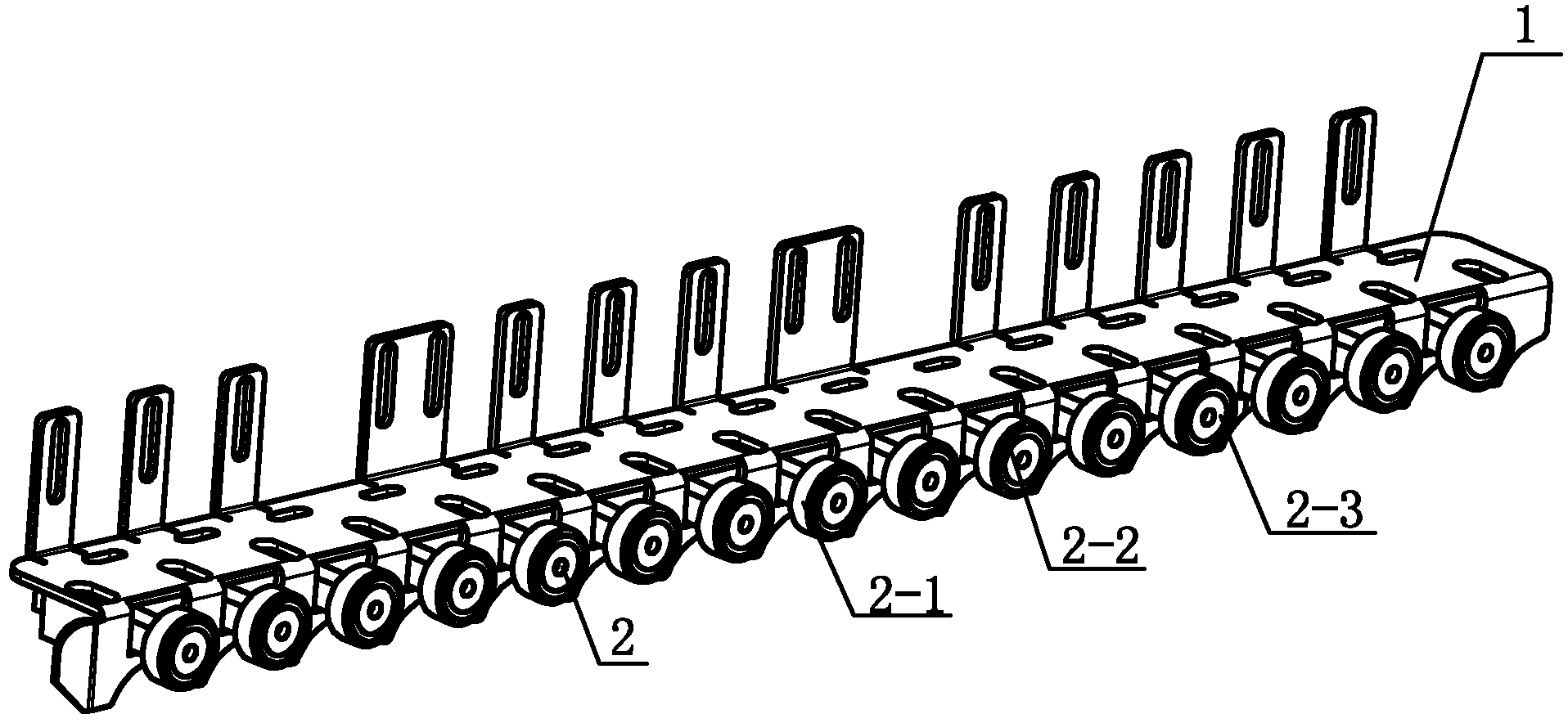 Box type corrector for heat transfer printing equipment