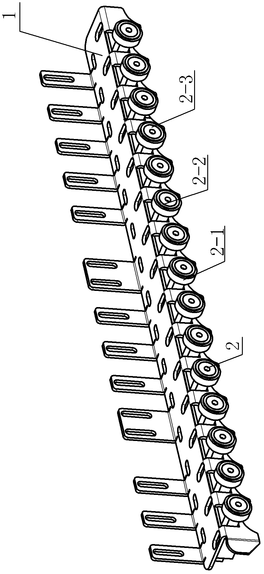 Box type corrector for heat transfer printing equipment