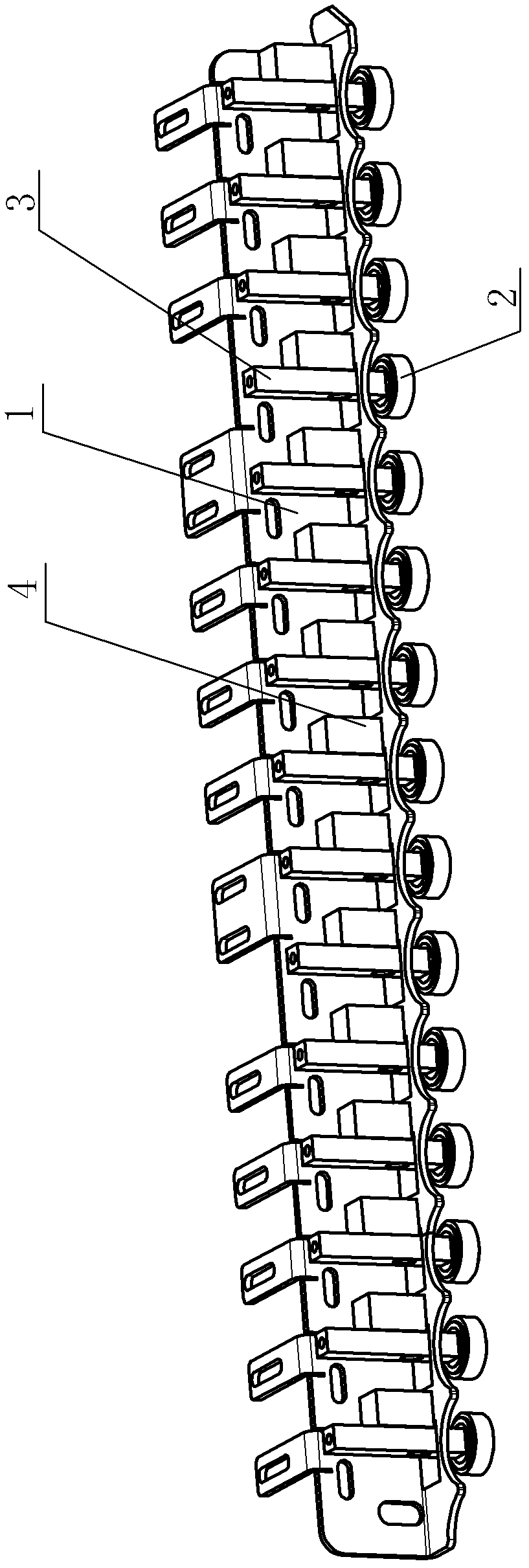 Box type corrector for heat transfer printing equipment