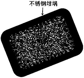 Method for removing iron and regenerating tungsten powder from high-iron reduced tungsten powder