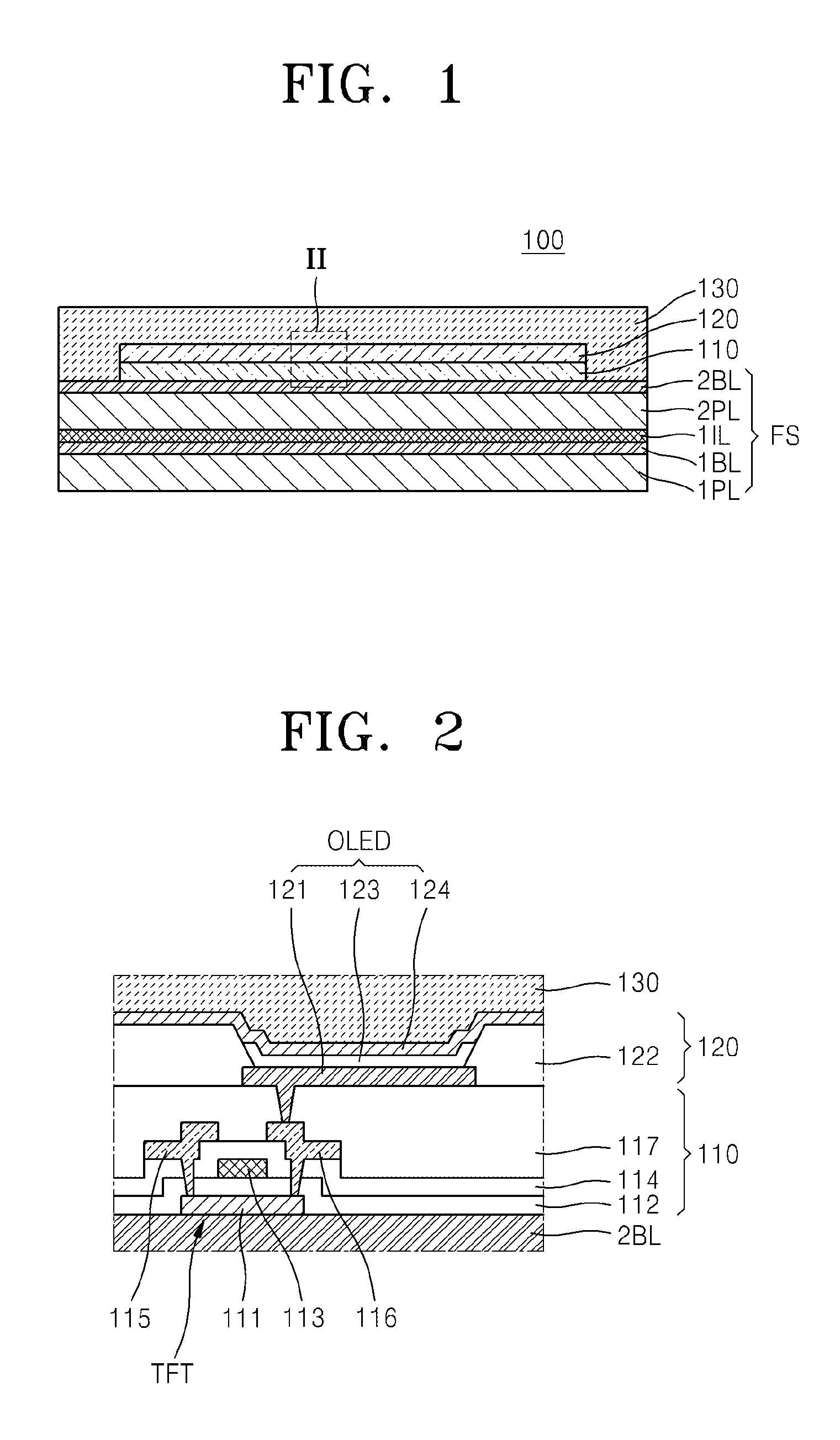 Organic light-emitting diode display, an electronic device including the same, and method of manufacturing said organic light-emitting diode display