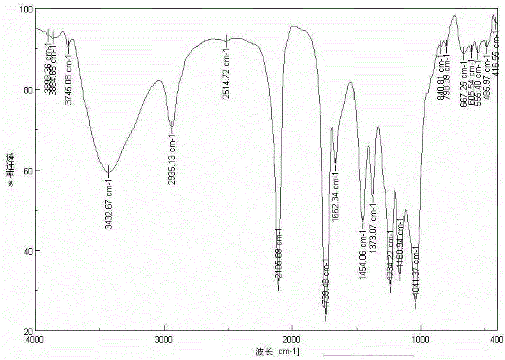 Amphiphilic amido inulin and preparation method thereof