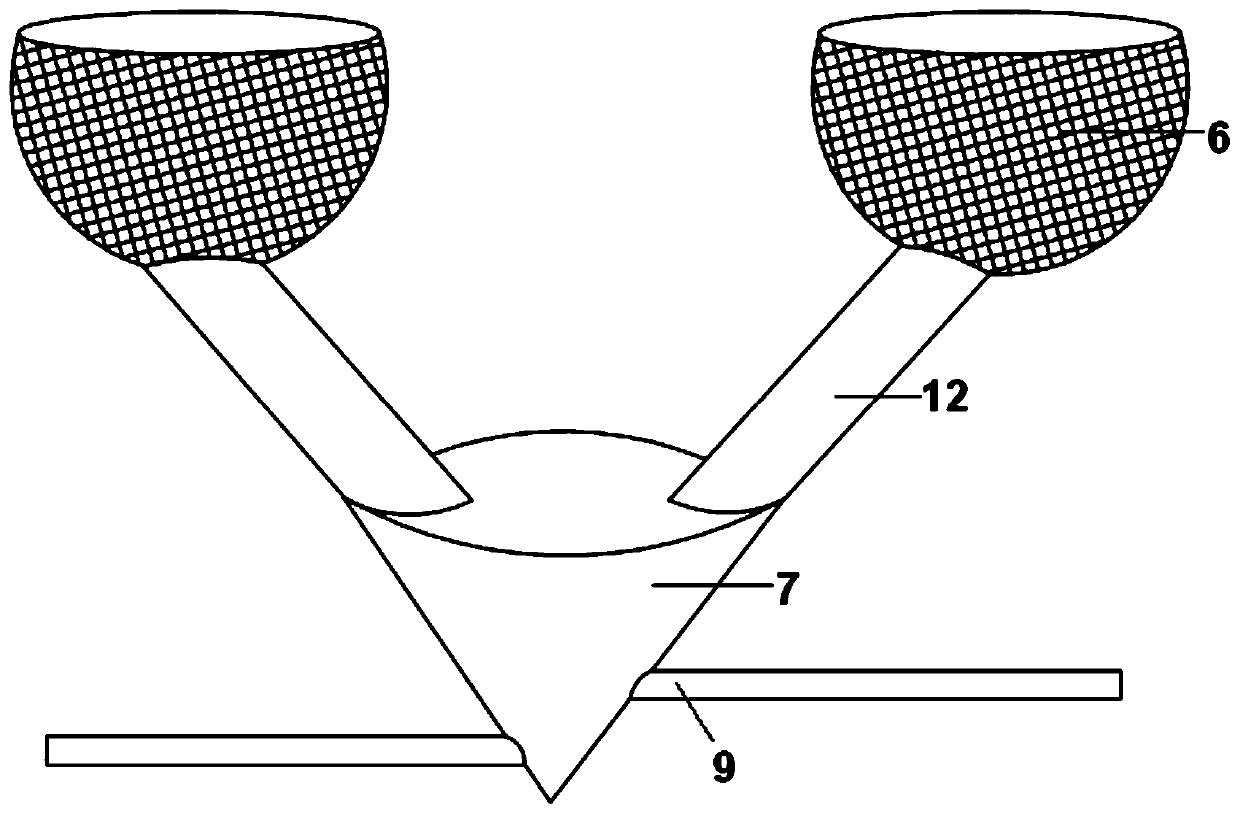 Bait feeding device and method for deep water net cage