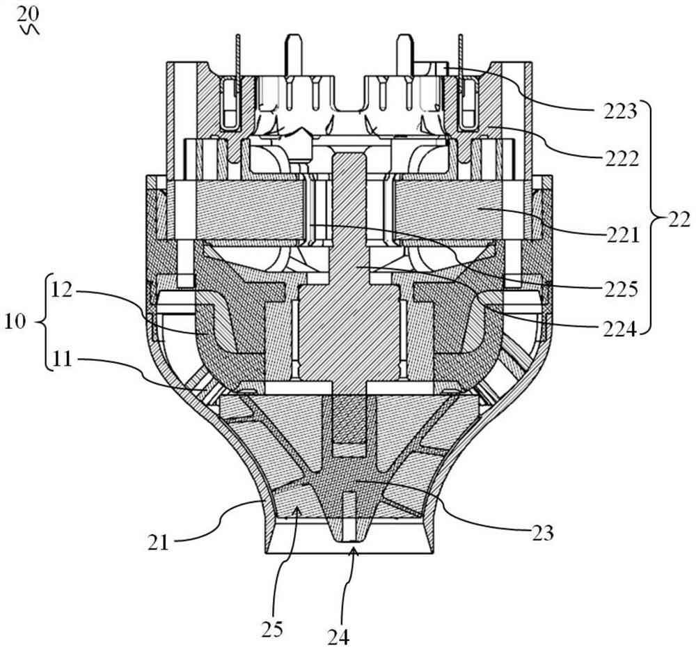 Diffuser, axial air supply device and dust collector