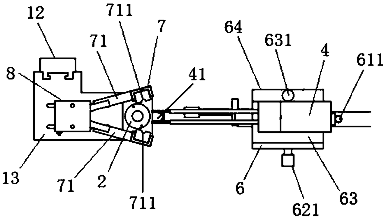 Welding device of cable assembly