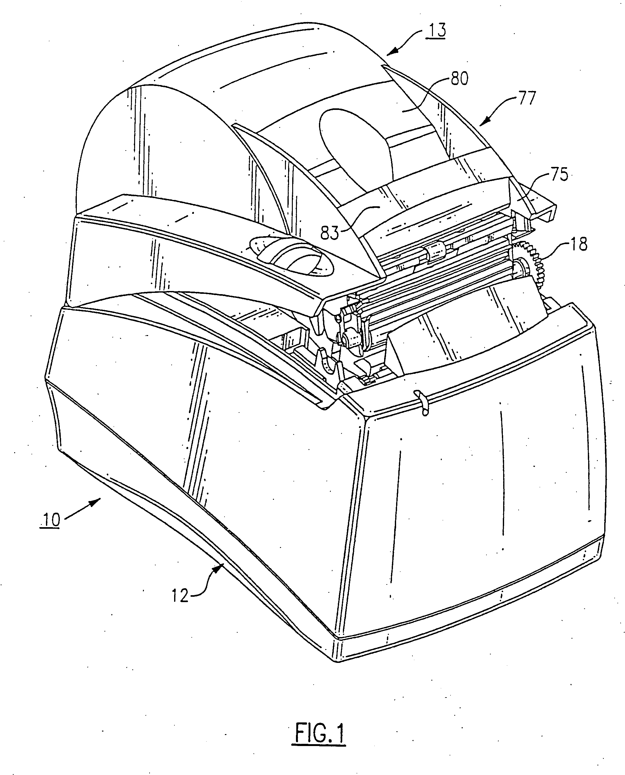 Stacker for a printer