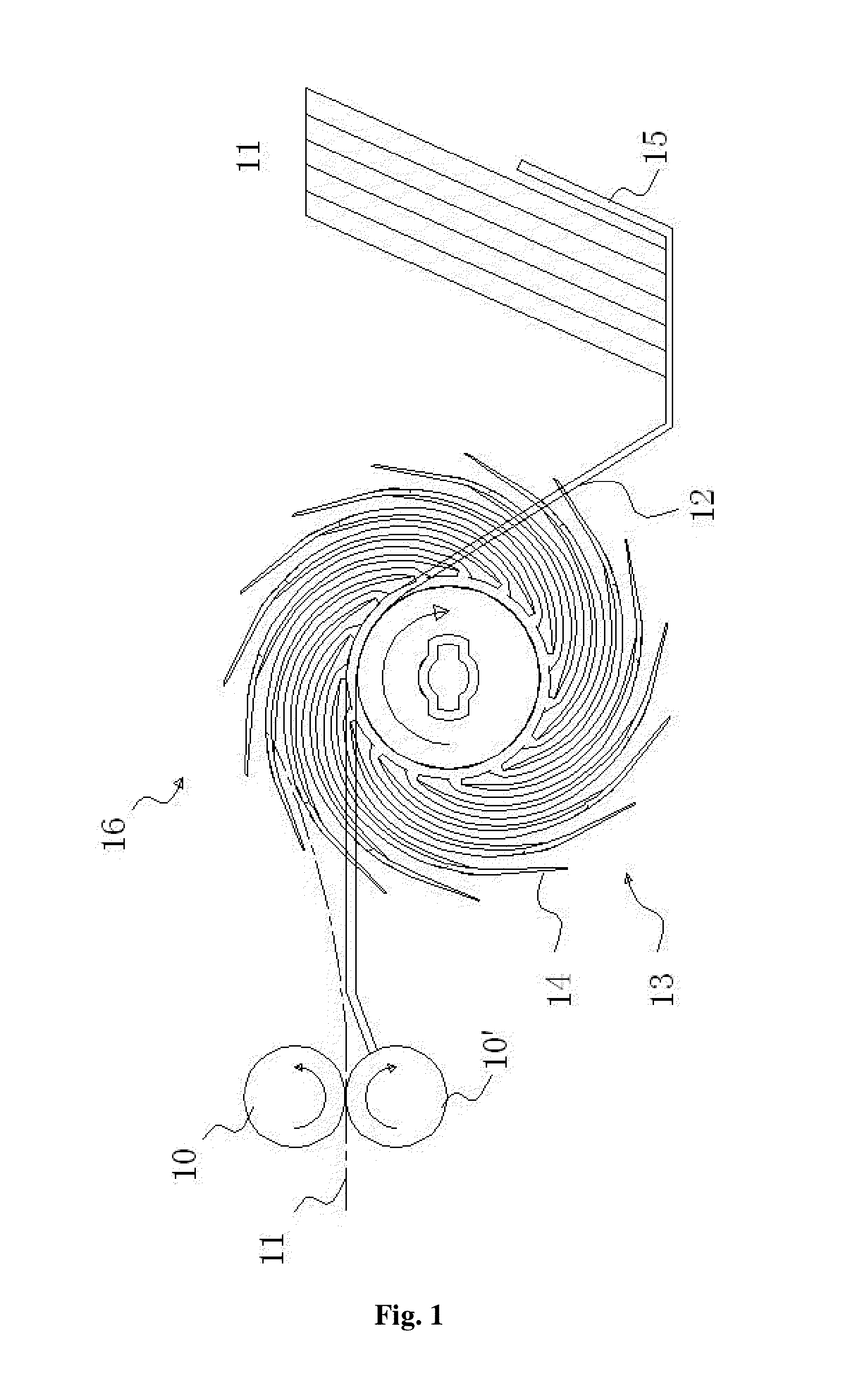 Accumulation device for paper-like sheets