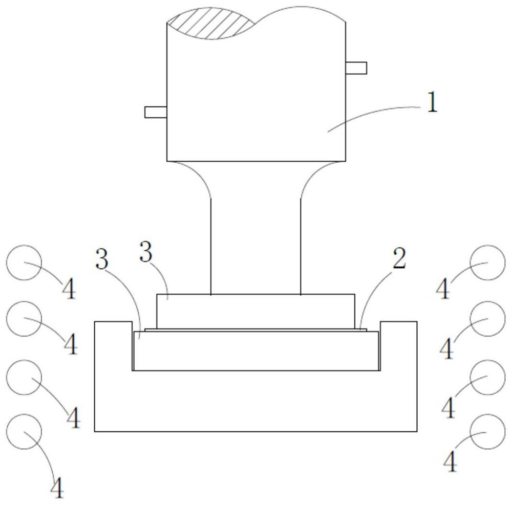 A welding method of 40% silicon carbide particle reinforced aluminum matrix composites with pure Zn as intermediate reaction material layer